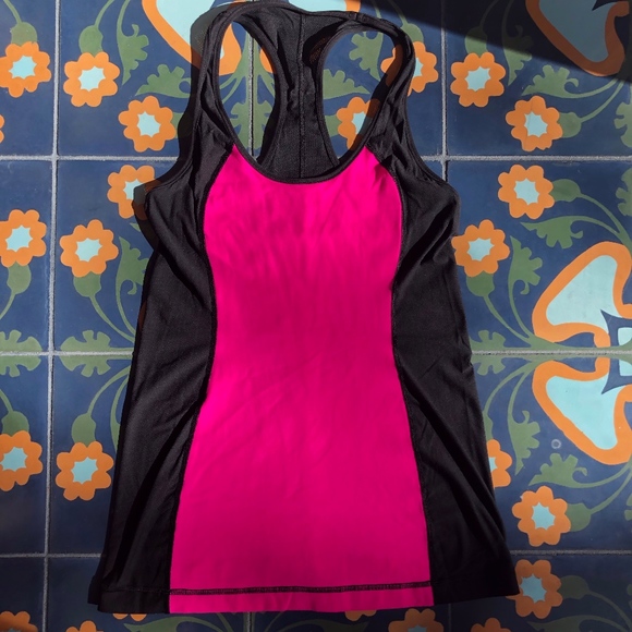 Cool Racerback Raspberry Glo Light/Black - Picture 2 of 3